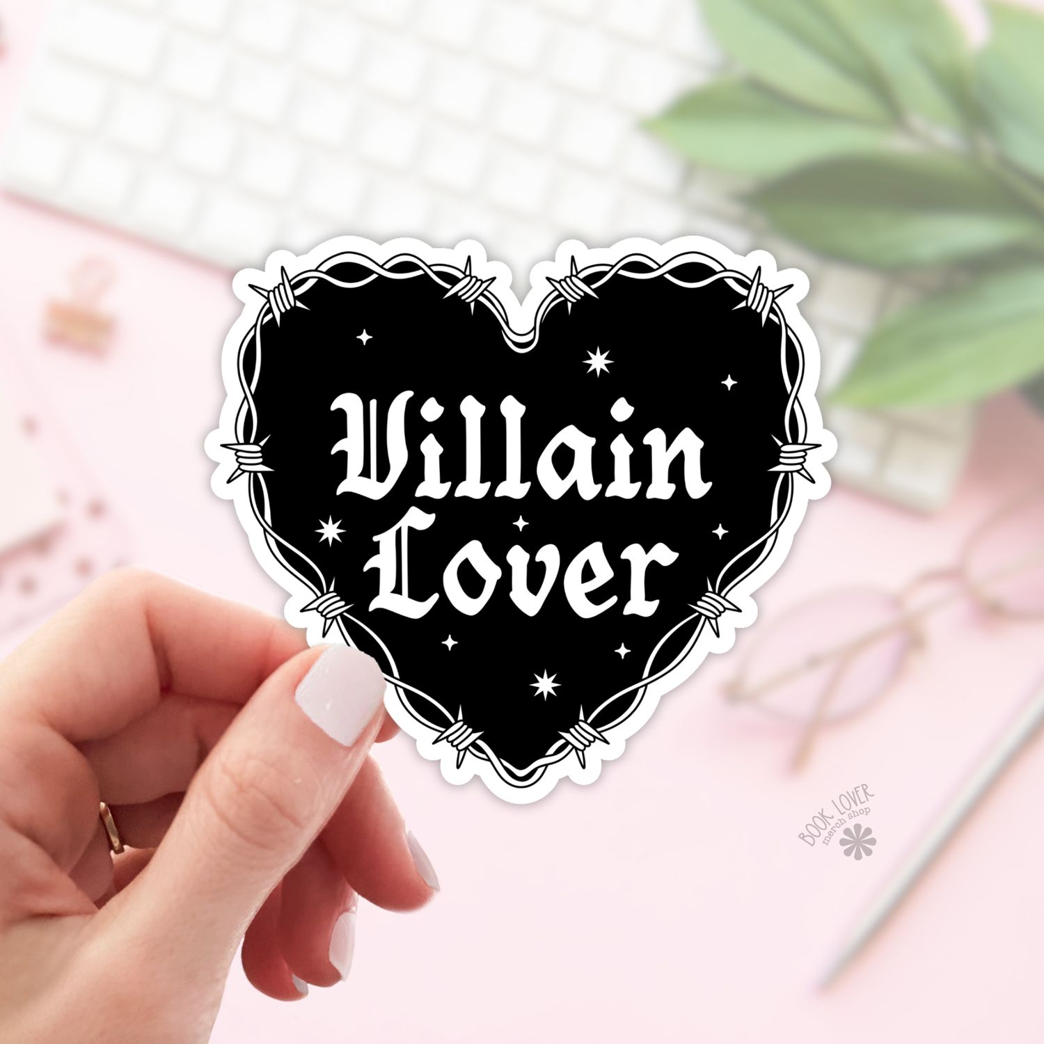 Villain Lover Stickers / Bookish Stickers / Book Lover Gift 