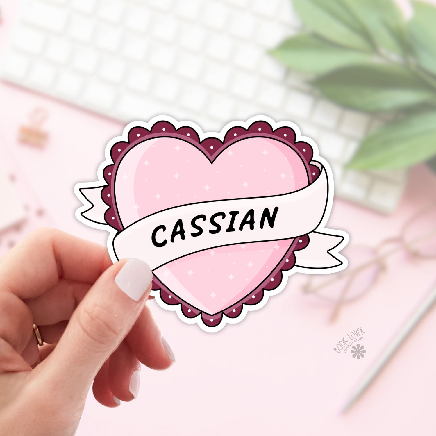 Cassian Stickers / ACOTAR / A Court of Thorns and Roses, Size: 2''