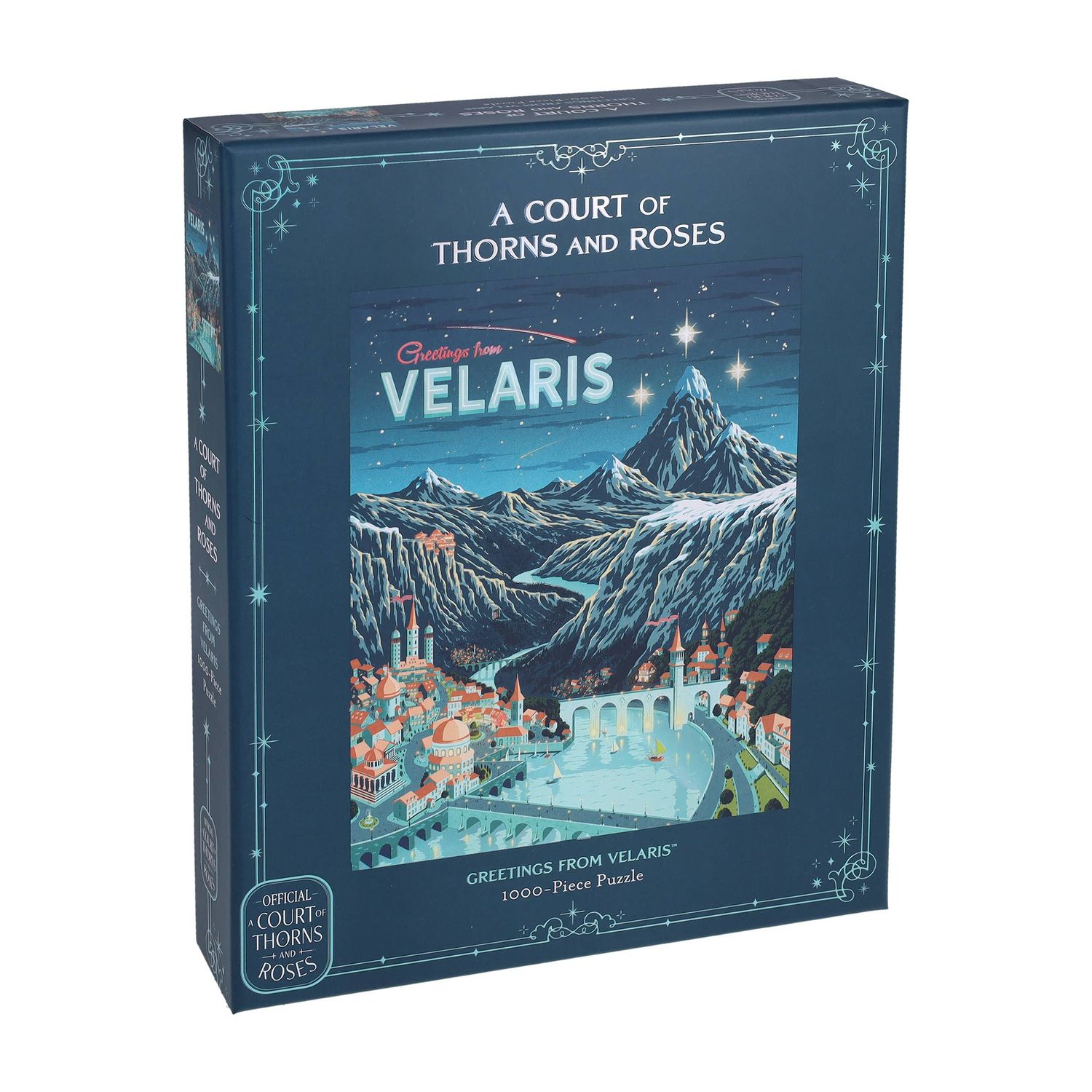 A Court of Thorns and Roses: Official Greetings from Velaris 1000-Piece Puzzle
