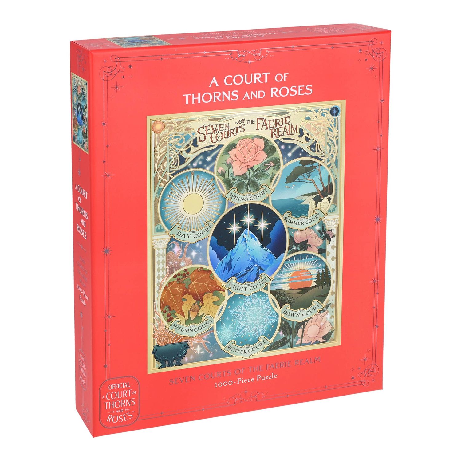 A Court of Thorns and Roses: Official Seven Courts of the Faerie Realm 1000-Piece Puzzle