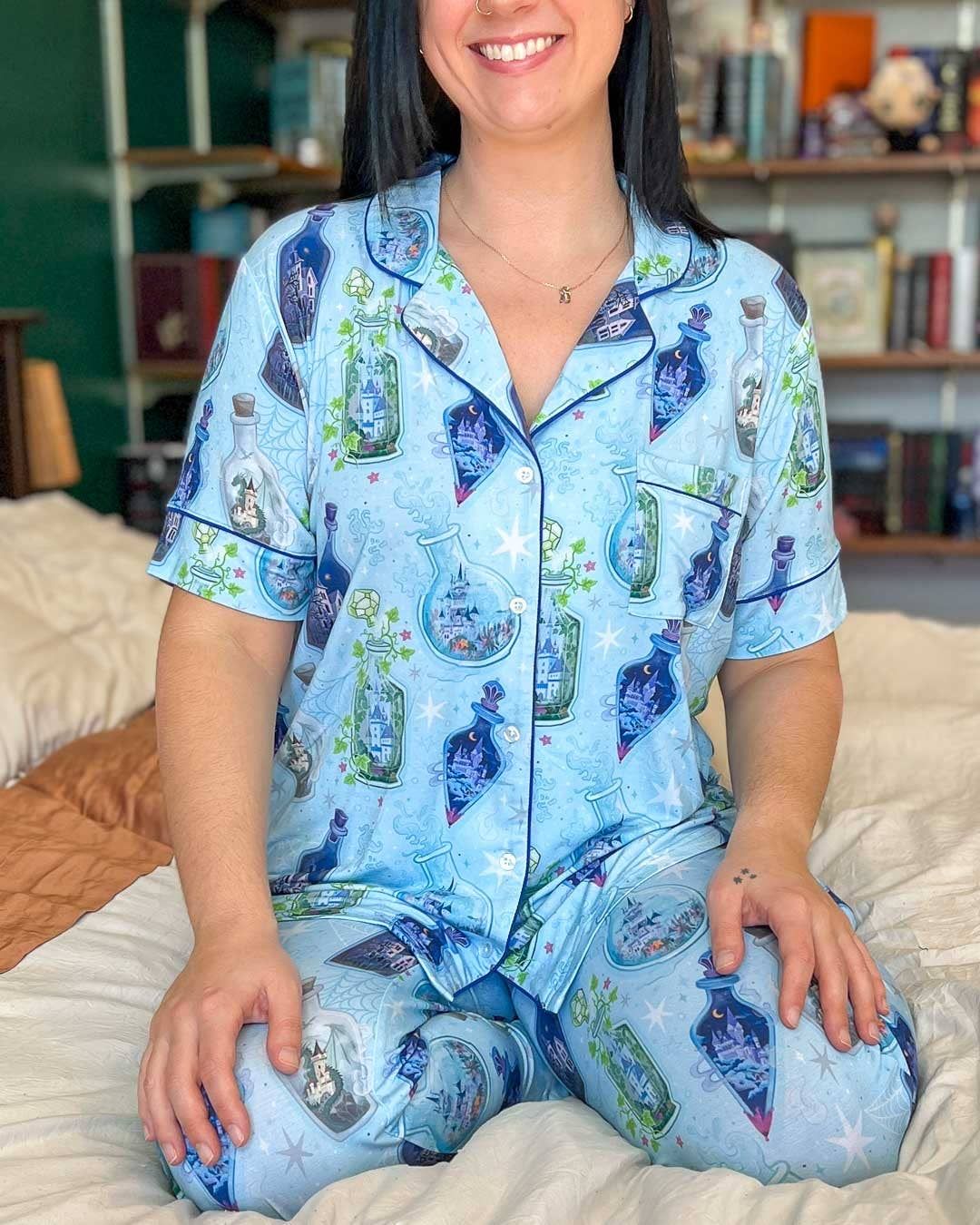 Bottled Magic Bamboo Long Pants Pajama Set