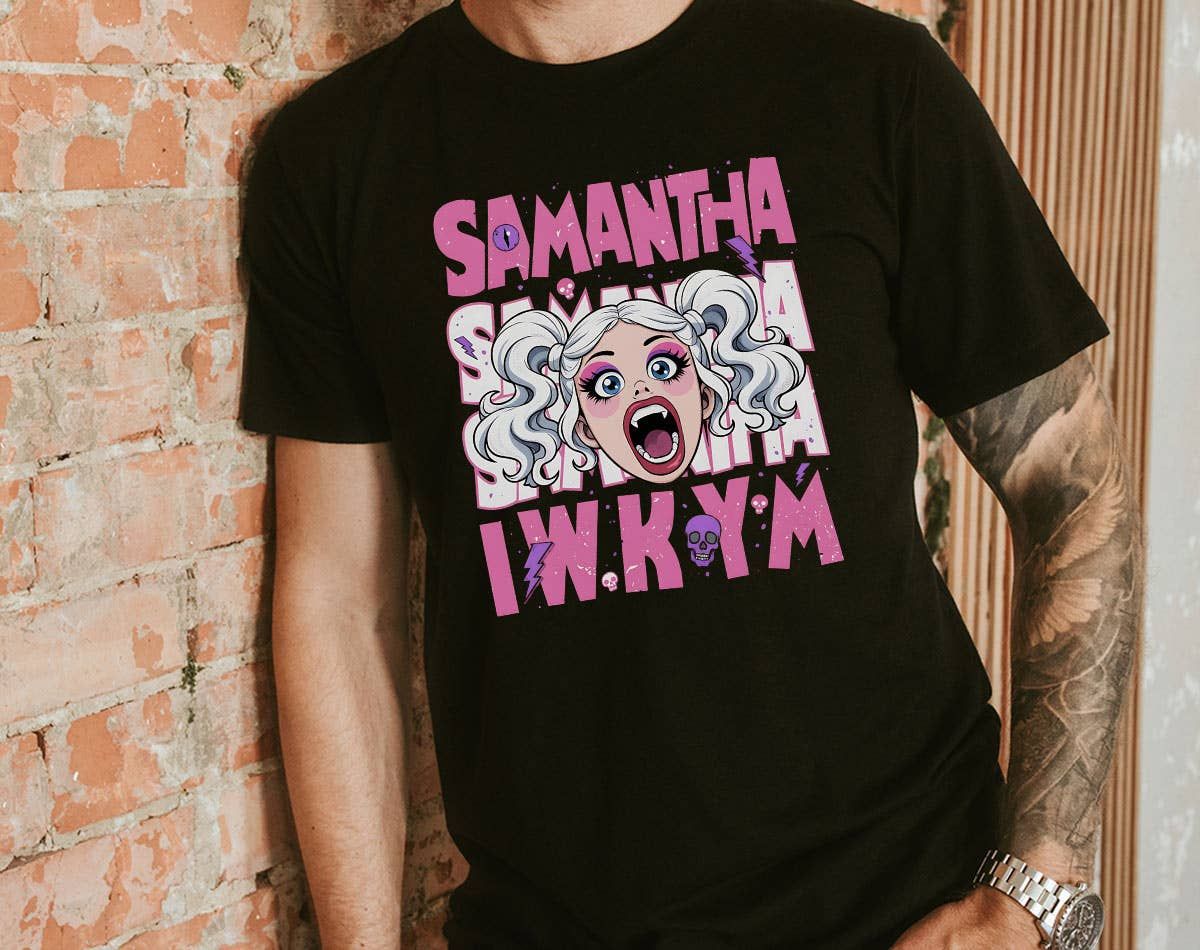 Samantha Dungeon Crawler Carl Book Inspired T-Shirt, Color: Black, Size: SM