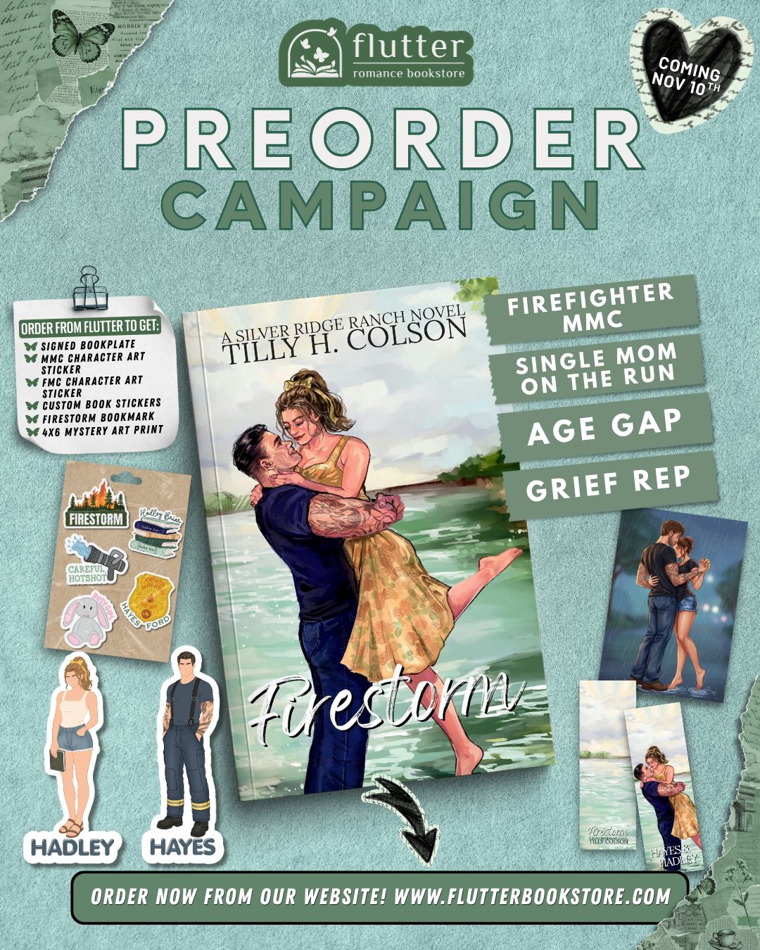 Firestorm (Silver Ridge Ranch #4) (PREORDER 11/10/26)