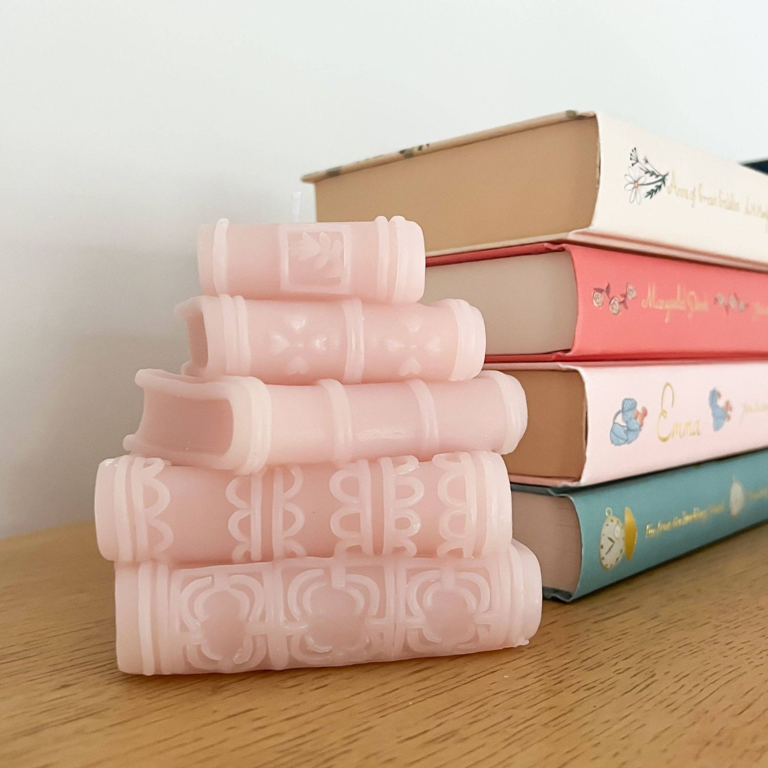 The Bookstack Candle