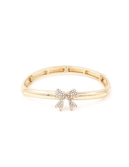 Jena Gold Bow Bracelet
