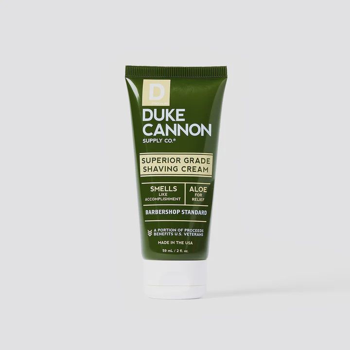 SUPERIOR GRADE SHAVING CREAM 2OZ TUBE