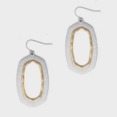 Sandy Gold/Silver Earrings