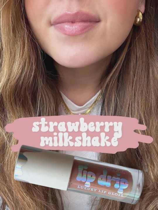 Strawberry Milkshake Lip Drip