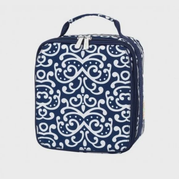 LUNCH BAG NAVY / WHITE