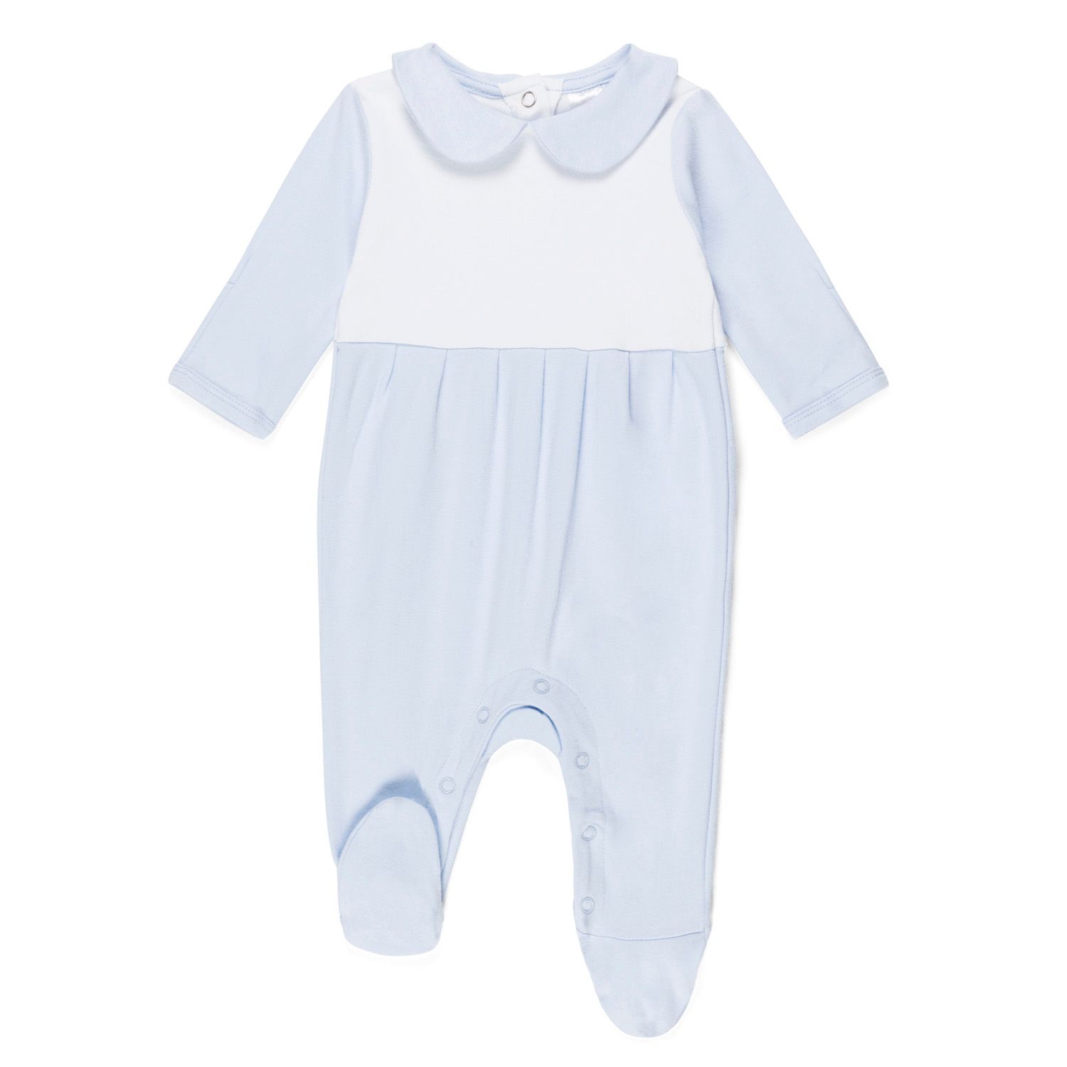 Peter Pan Sleeper, Colour: Light Blue, Size: NB