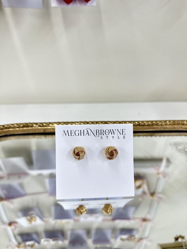 Gold Sack Earrings