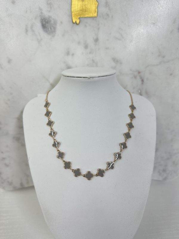 Doris Gray Necklace
