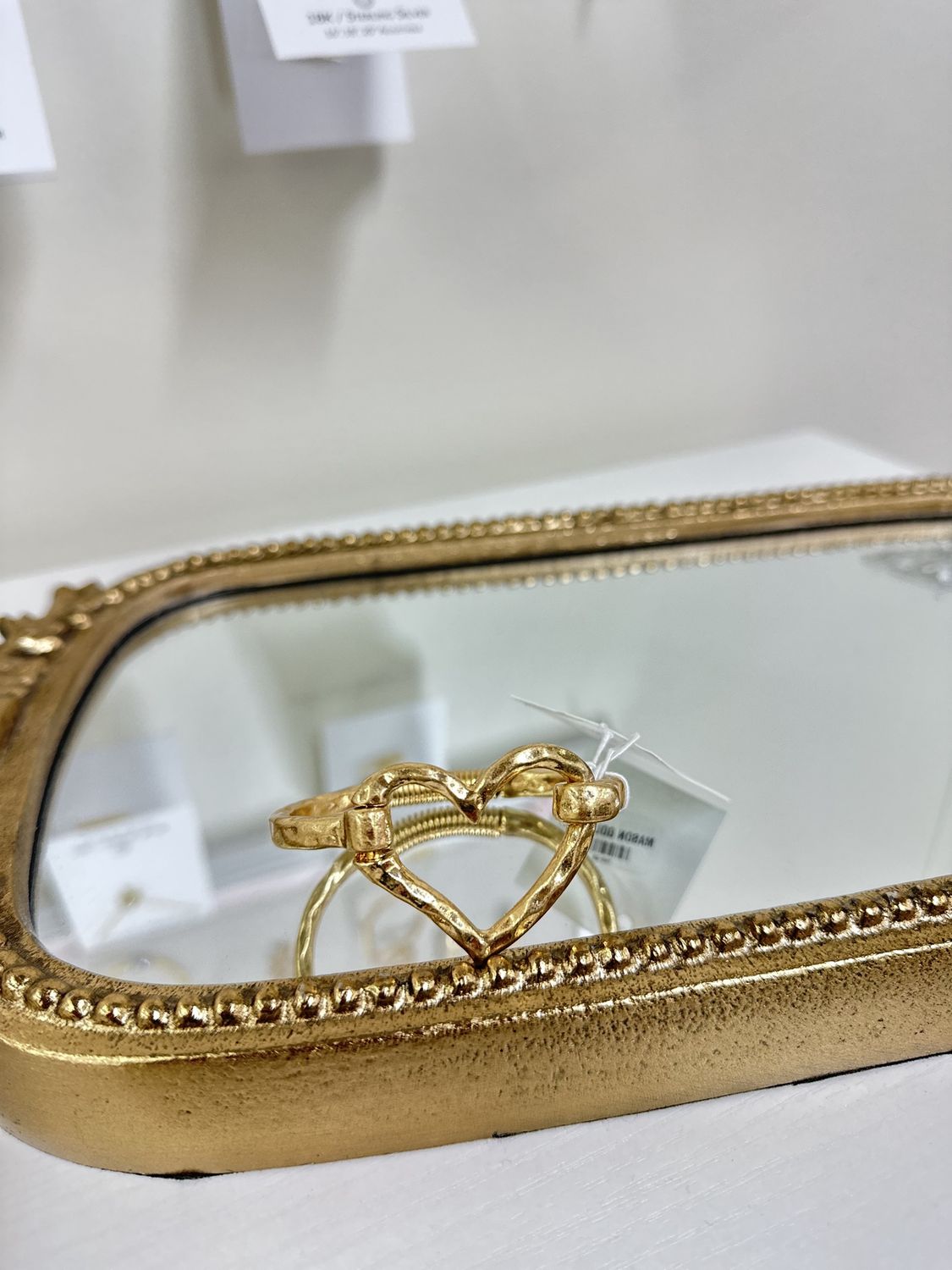 Mason Gold Heart Bracelet