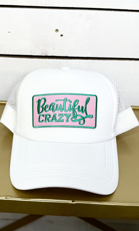 &quot;Beautiful Crazy&quot; Trucker Hat