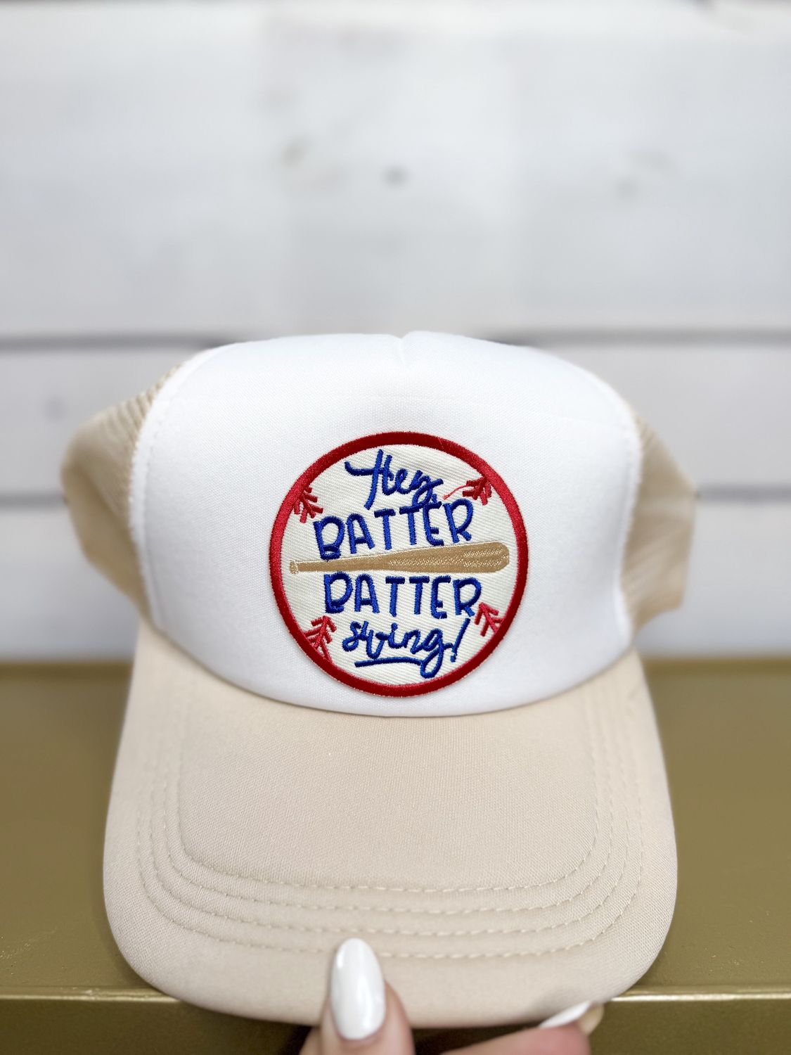 &quot;Hey Batter&quot; Trucker Hat