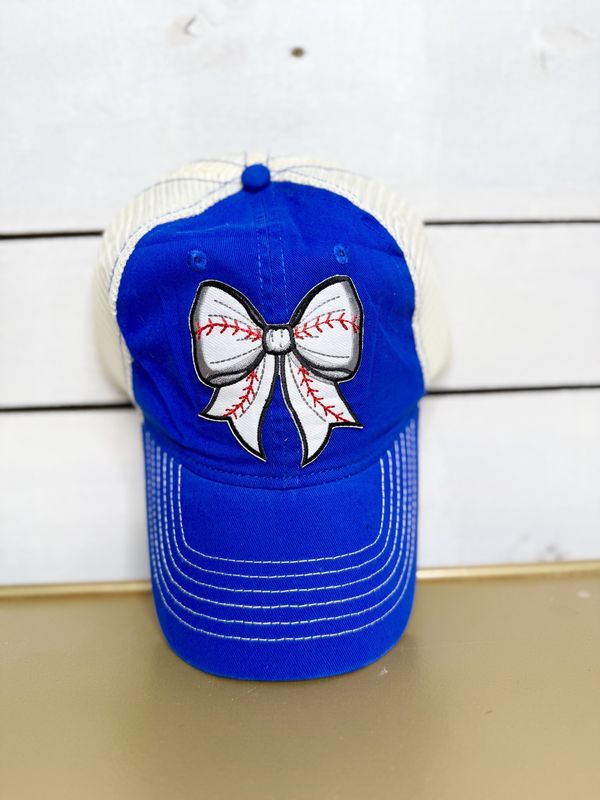 Baseball Bow Ball Cap