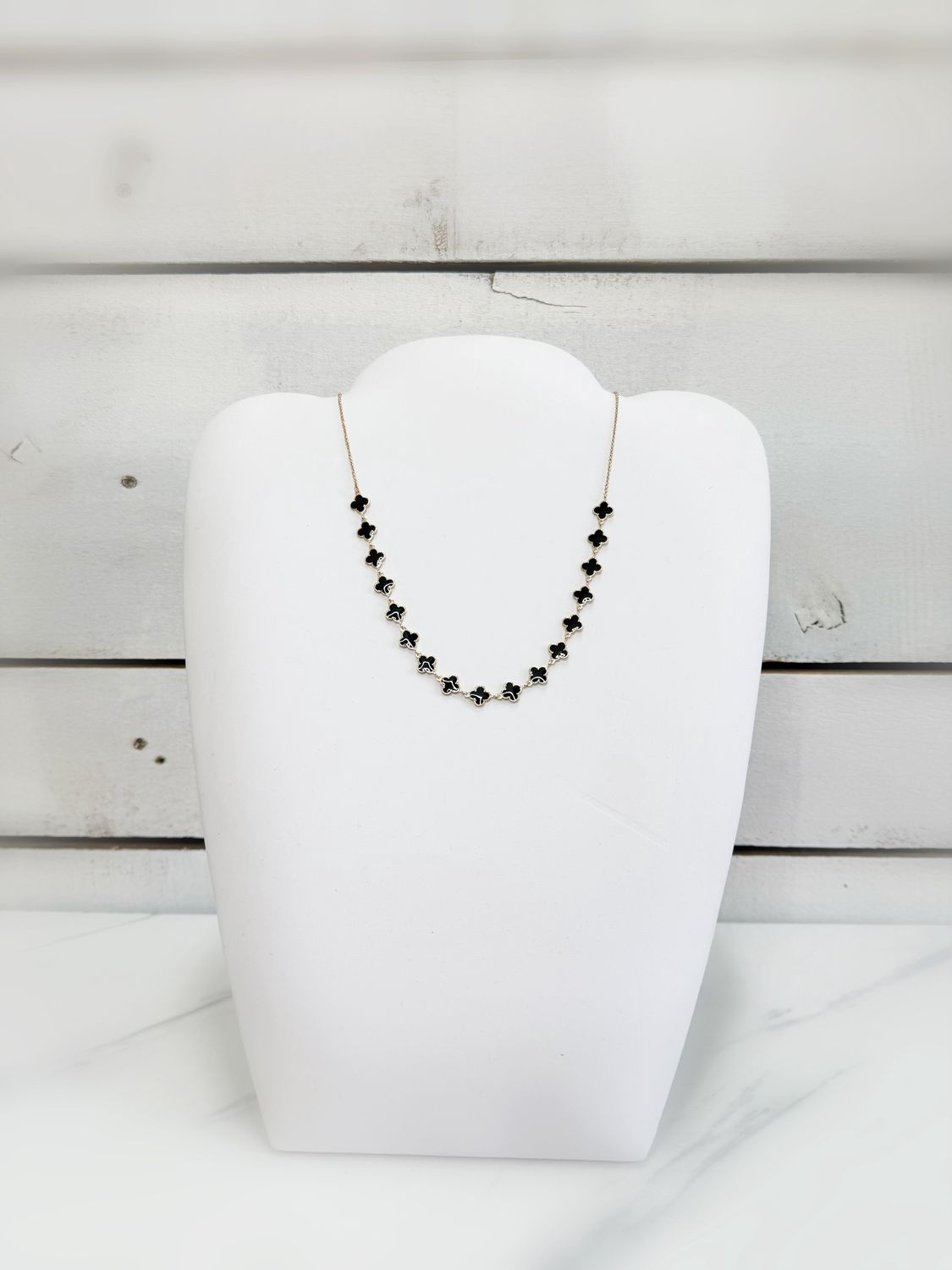 Doris Black Necklace