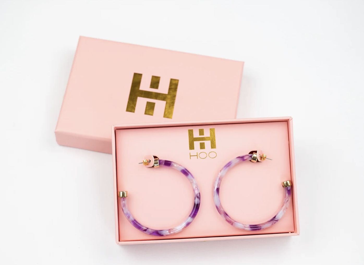Orchid Lei Hoops