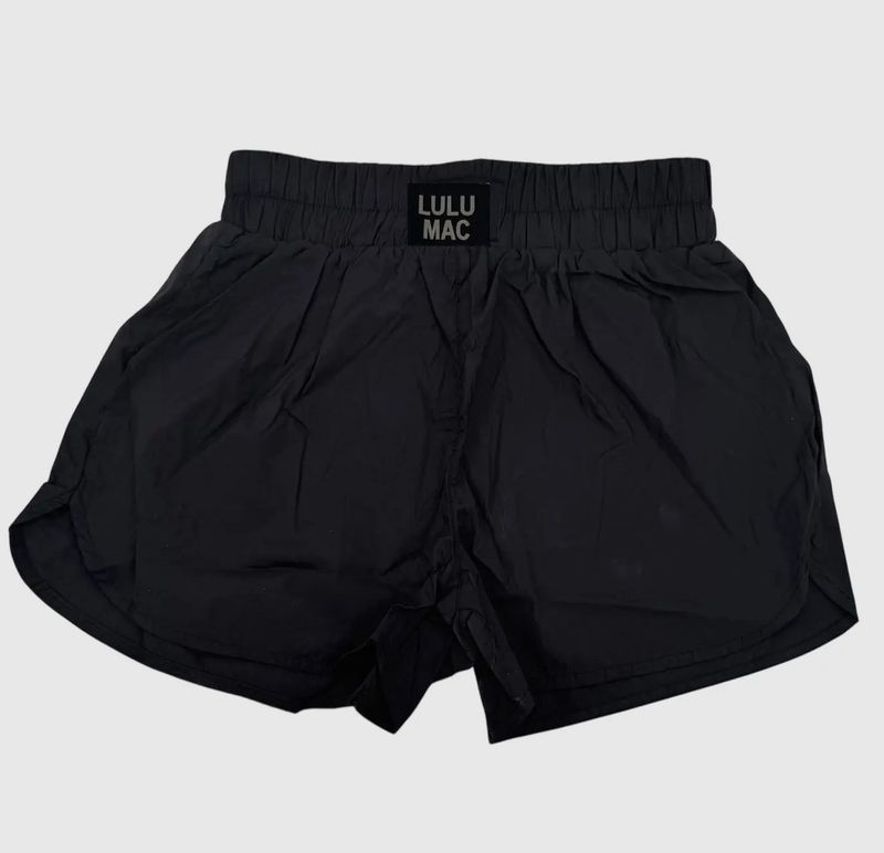 Black Lulu Mac Shorts