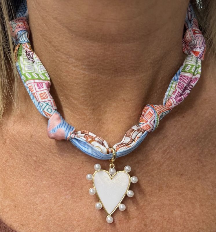 Multi Scarf Necklace