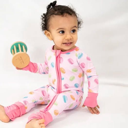 Le macaron baby bamboo pj