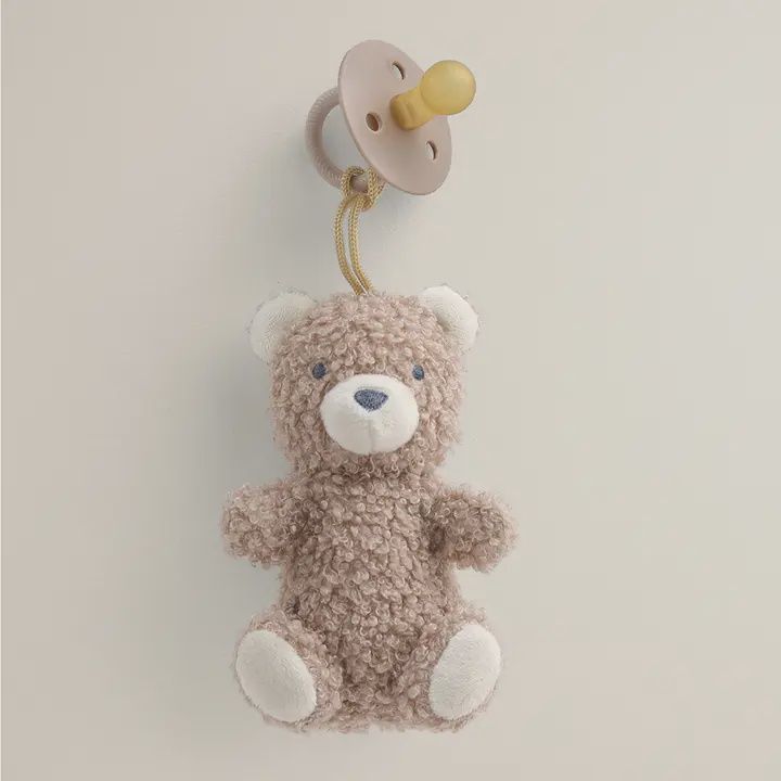 Bitzy Pal Natural Rubber Pacifier &amp; Plush