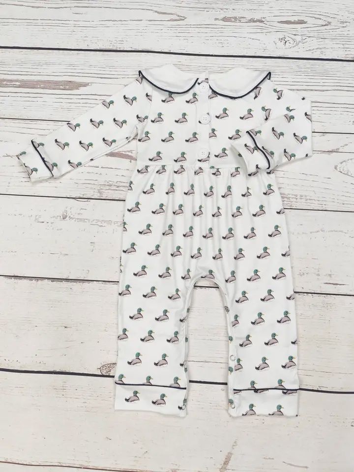 mallard duck collard boy outfit
