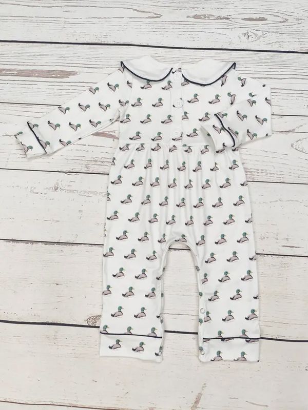 mallard duck collard boy outfit