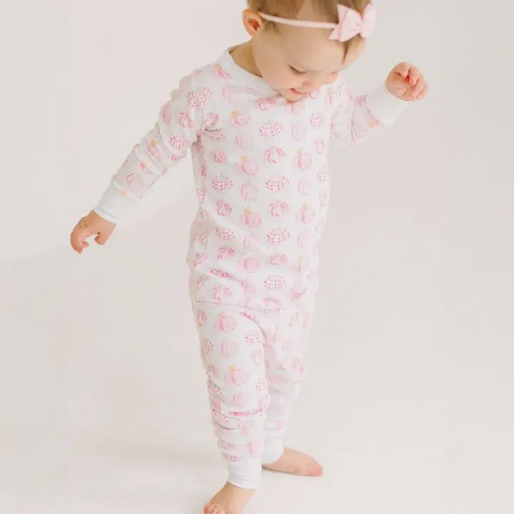 PRECIOUS PUMPKIN LONG PJS