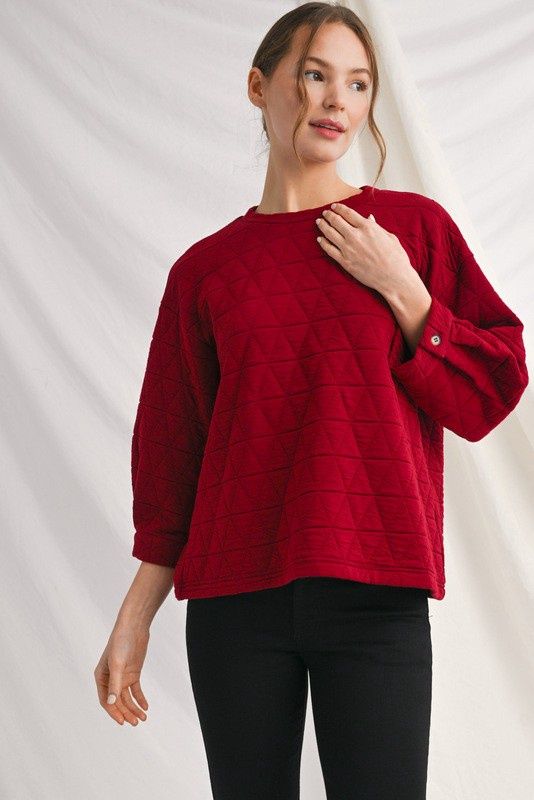 Textured Fabric Lovely Top