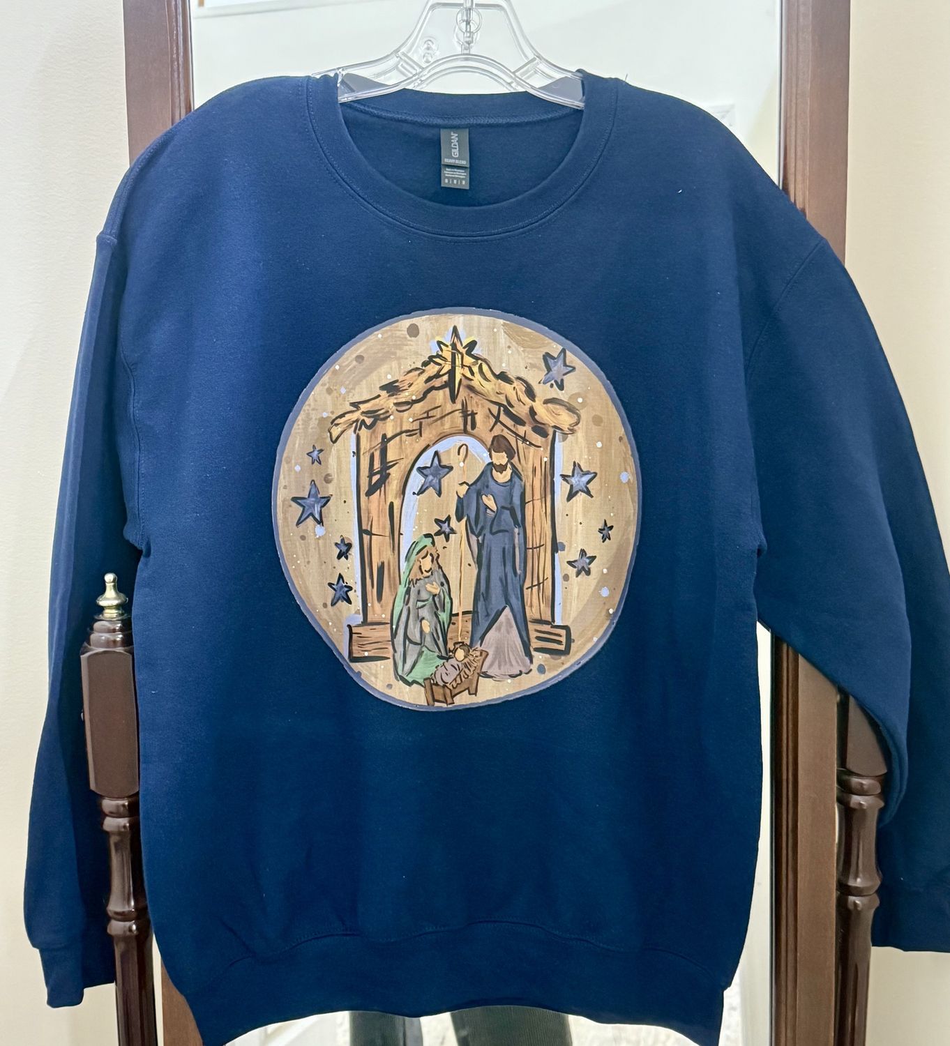 NATIVITY SCENE SWEATSHIRT