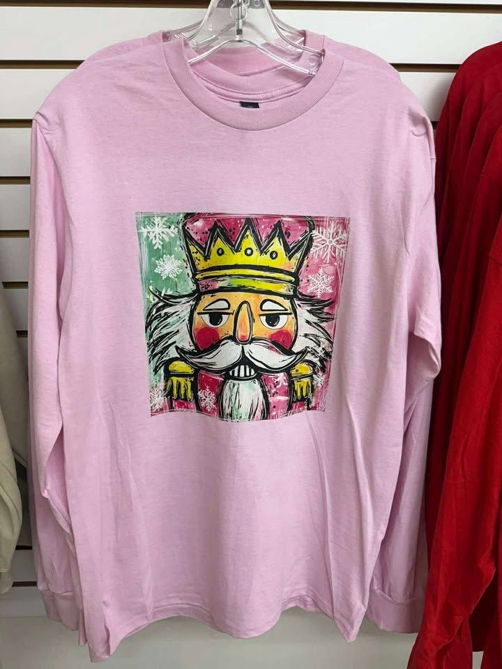 nutt cracker long sleeve tee