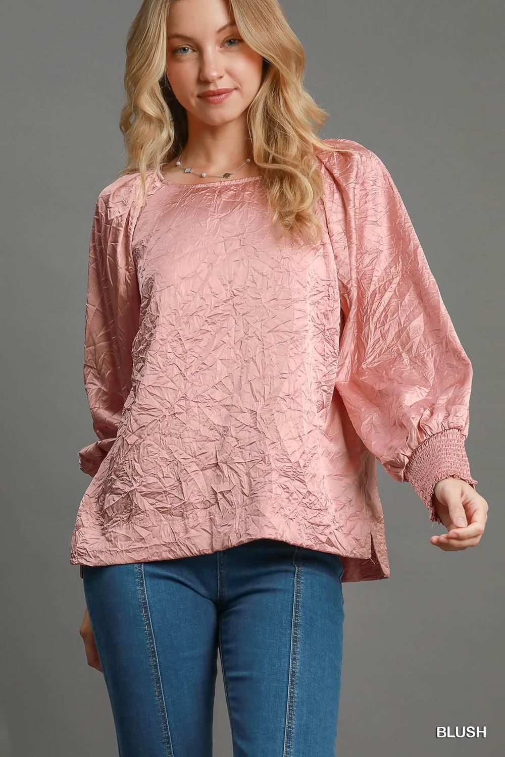 Wrinkle Effect Top