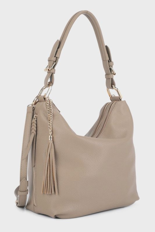 Sammie Double Zip Hobo Bag by amanda