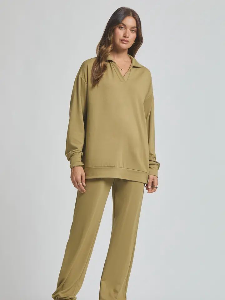 2-Piece French Terry Set Trvset-Weekend