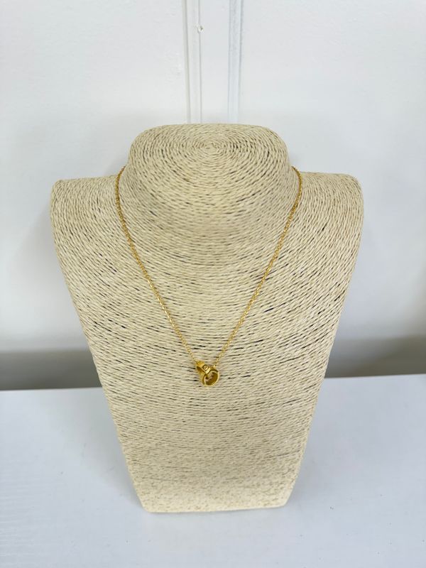 Interlocked Ring Necklace