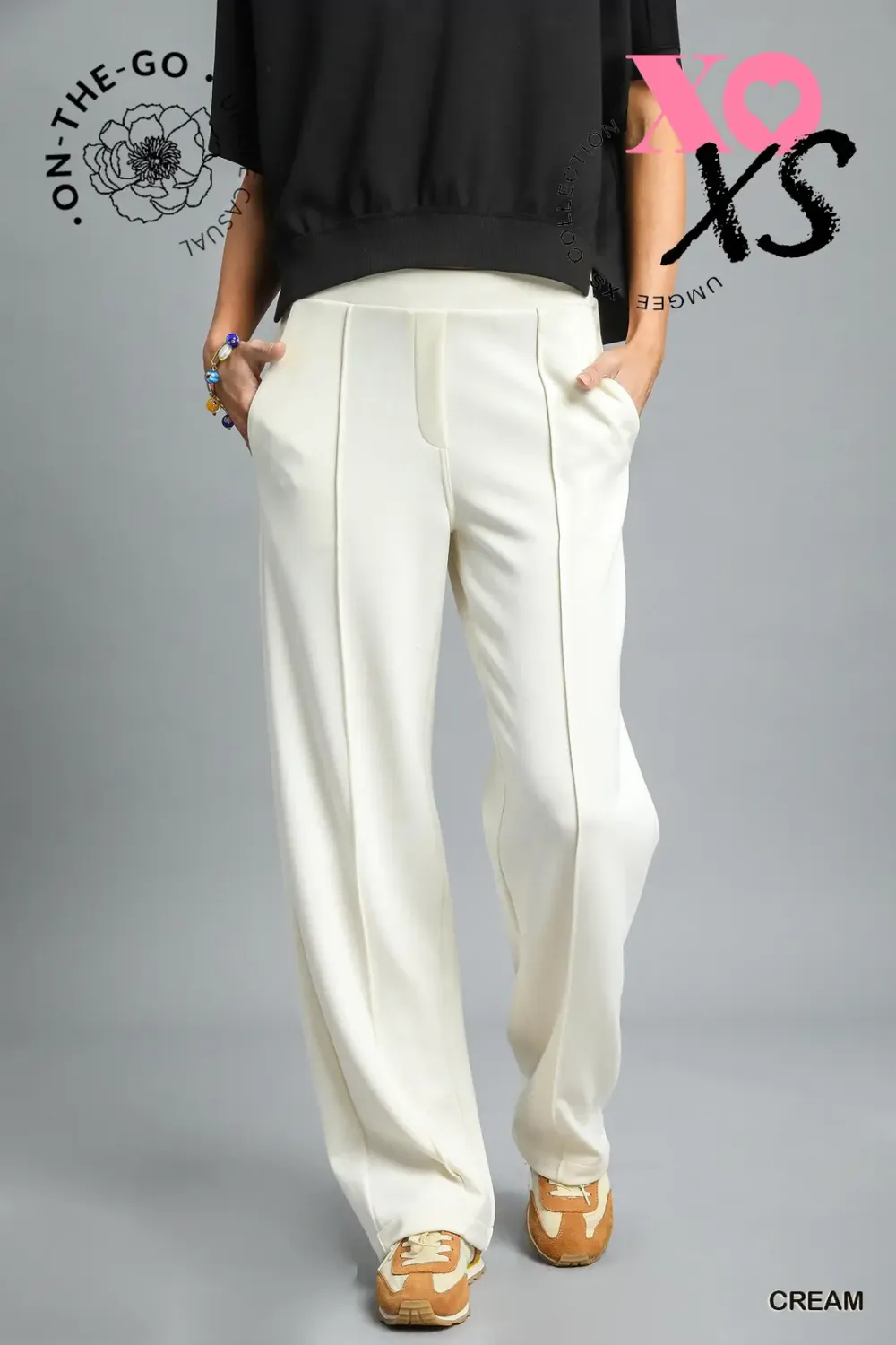 Cream Pants
