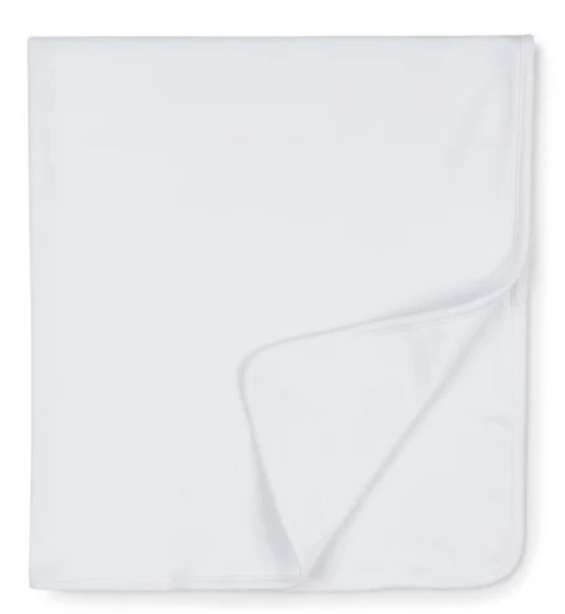 Cotton Baby Blanket, Colour: WHITE