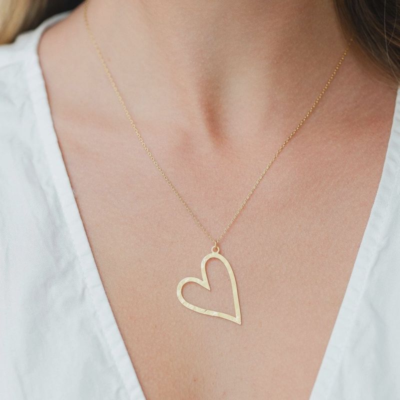 gold gilded necklace