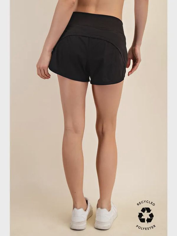 Stretch Woven 2 in 1 Active Shorts