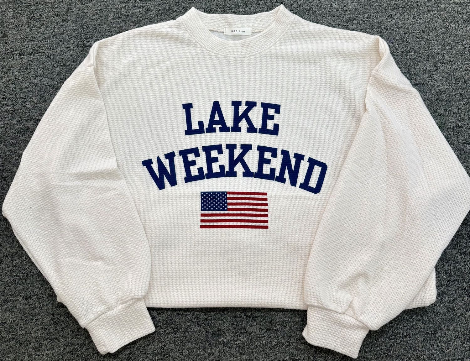 Lake Weekend Knit Summer Sweater, Size: Small