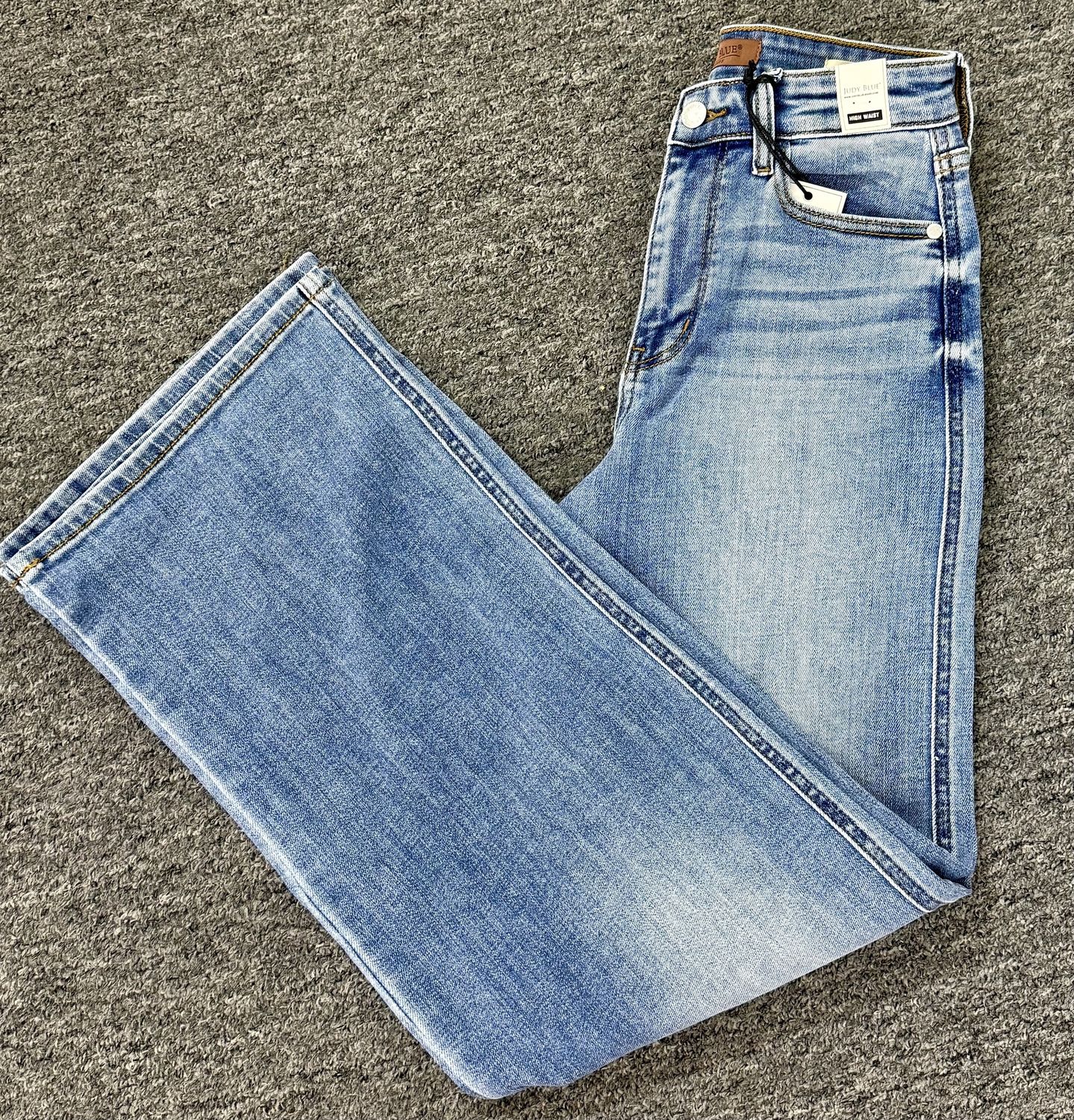 High Wasted Angelina Straight Jean, Size: 1/25