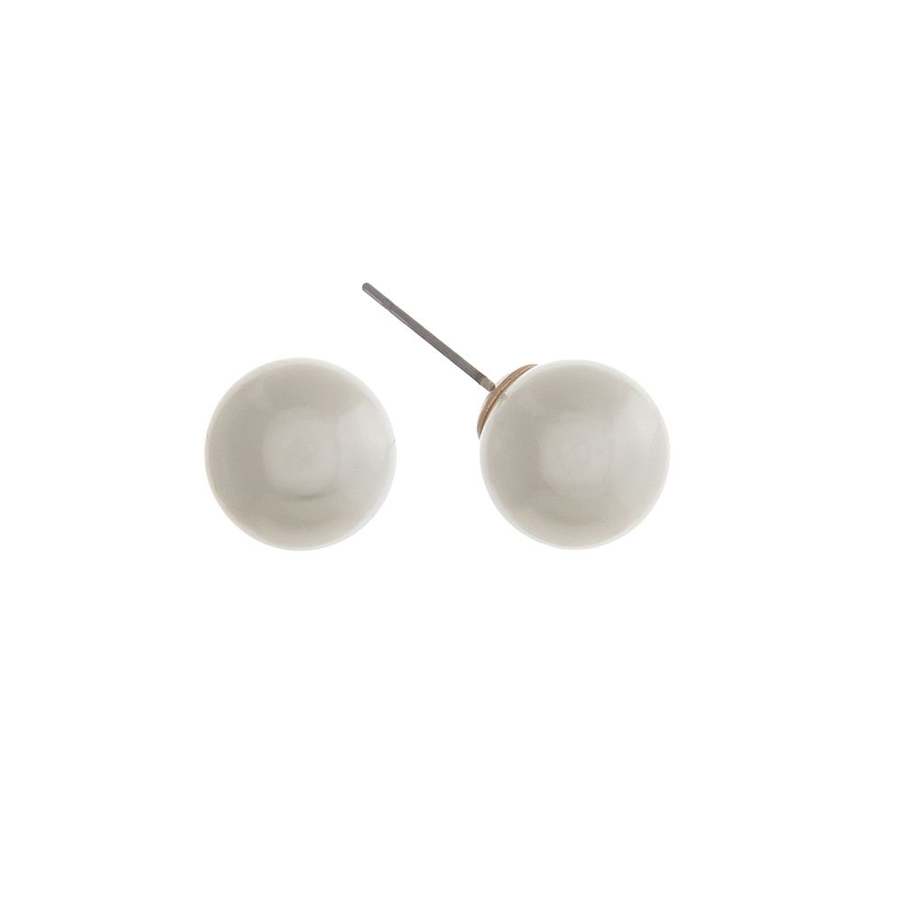 Gold Pearl Studs