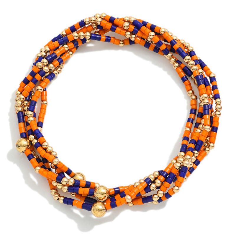 Auburn Gameday Bracelet Stack