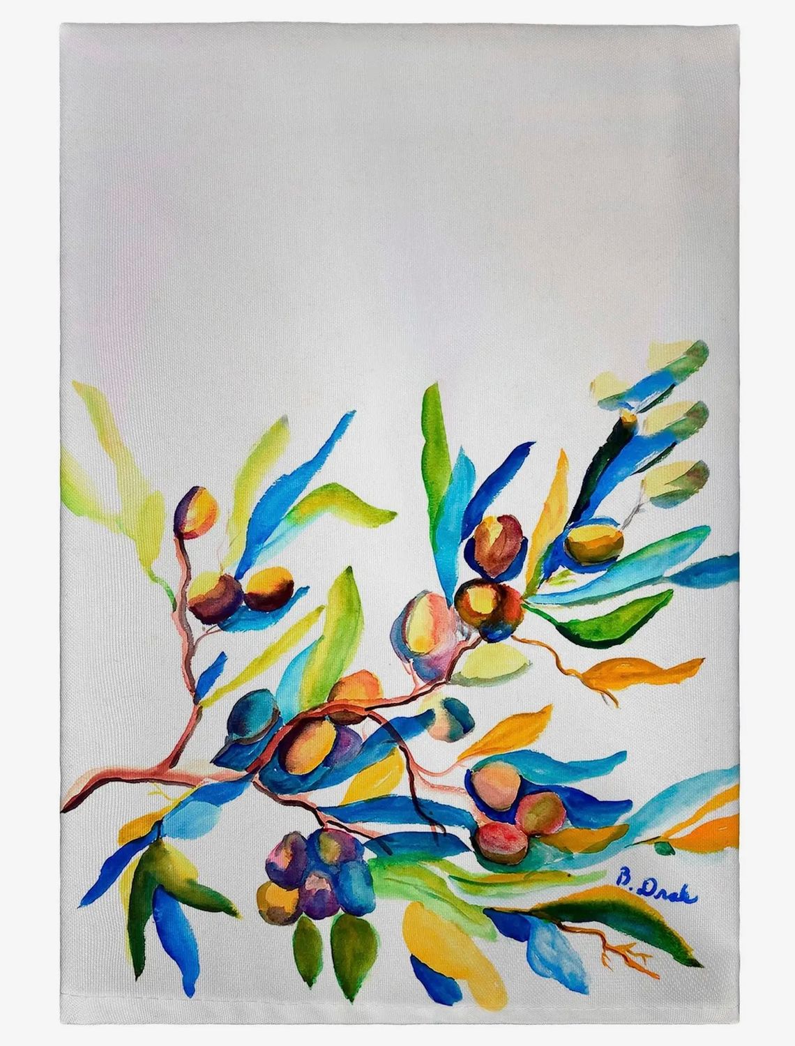 Olive Branch Hand Towel