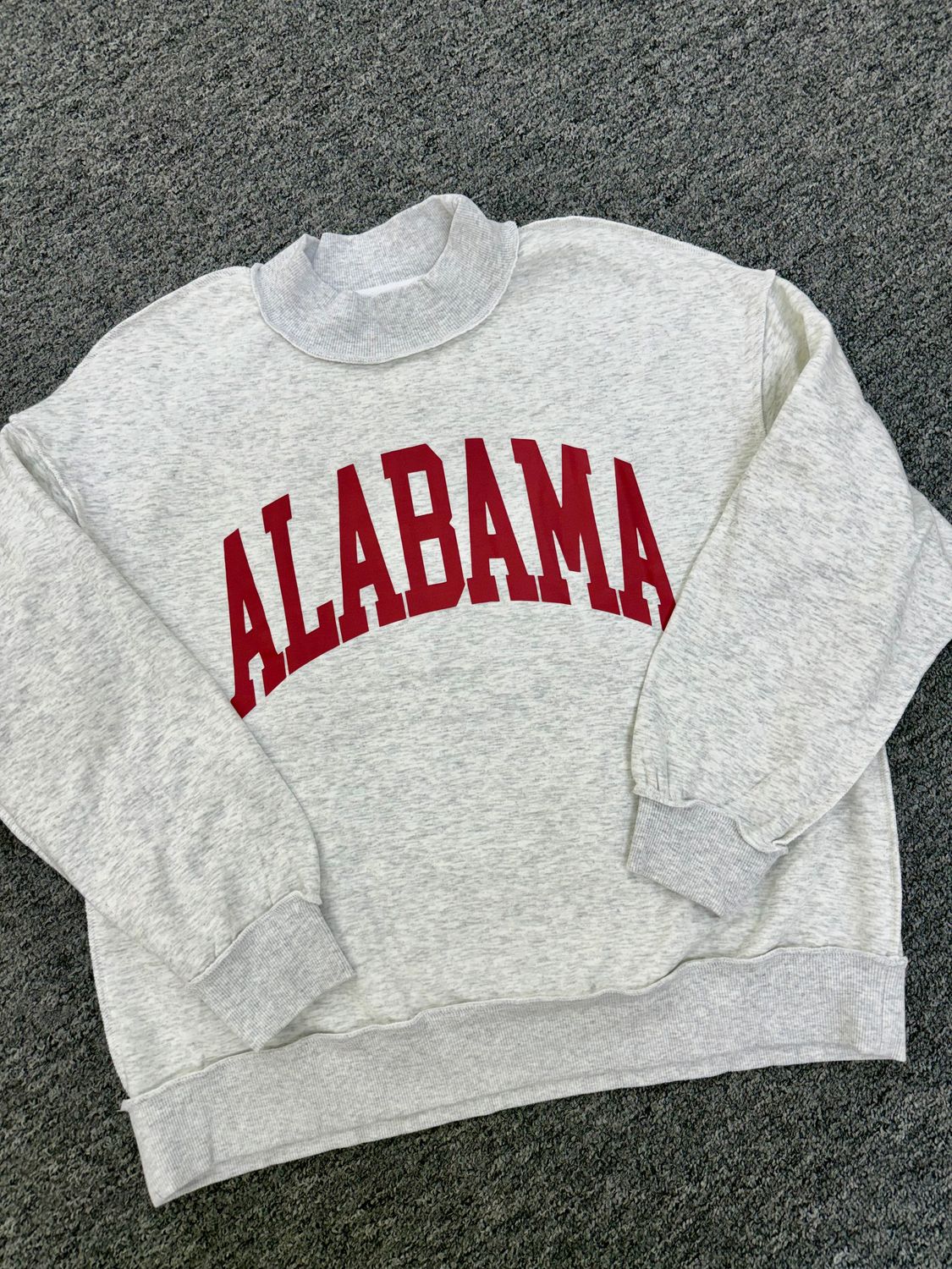 Alabama Reversible Cozy Mock Neck, Size: Small