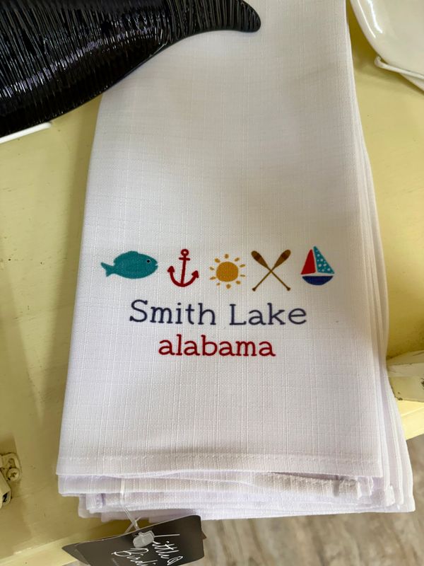Smith Lake Characters Towel