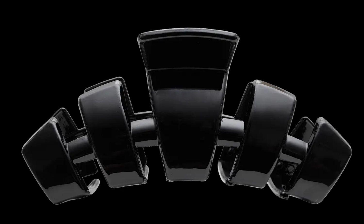 Jet Black - Large Classic Clip