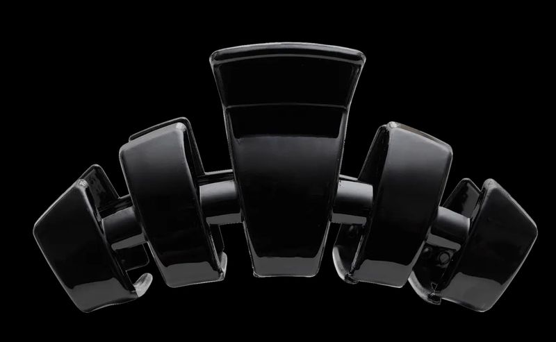 Jet Black - Large Classic Clip