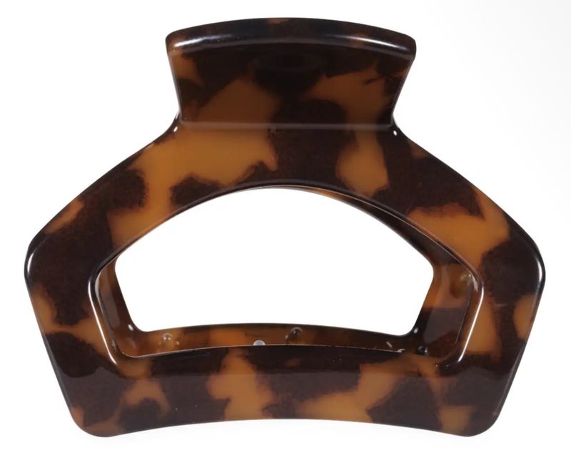 Tortoise - Small Open Claw Clip